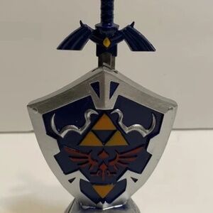 6.25” Anime Legend Of Zelda fantastic Letter Opener W/ Shield & Stand